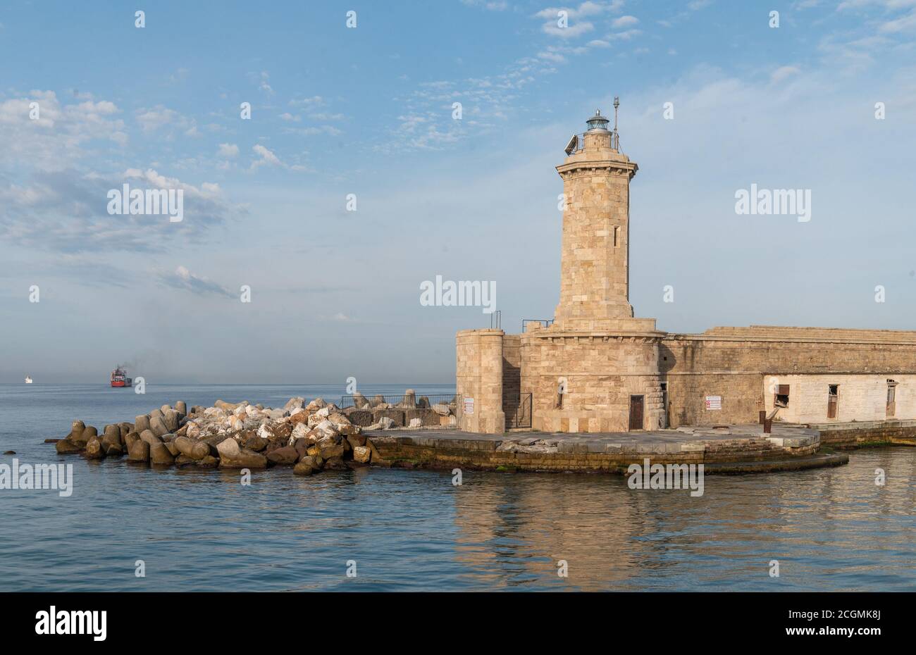 Port de Livourne, Toscane, Italie Banque D'Images