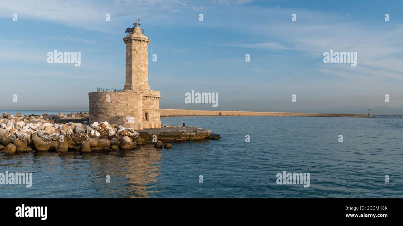 Port de Livourne, Toscane, Italie Banque D'Images