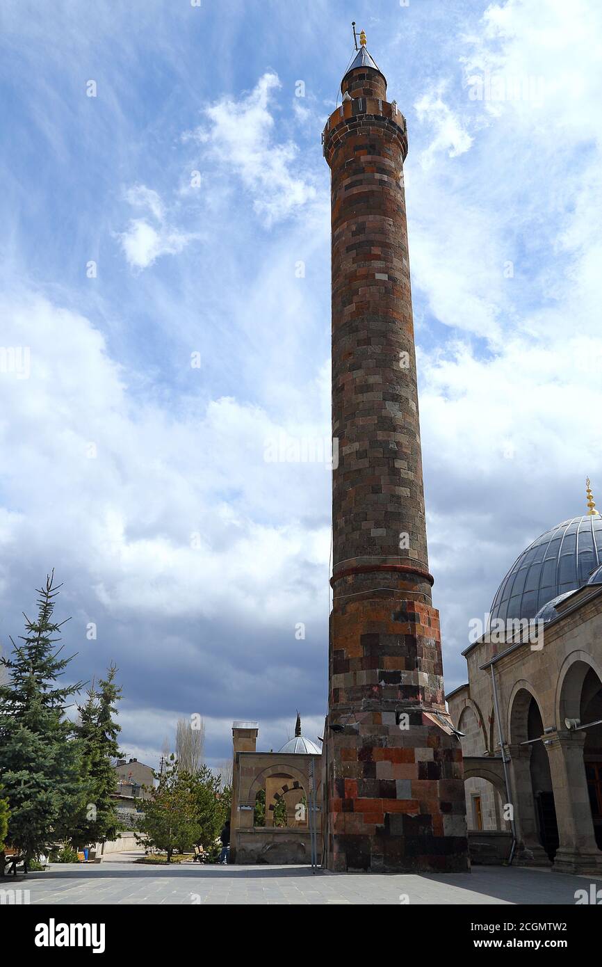 Vue panoramique sur la ville de Kars. Kars est une ville du nord-est de la Turquie et la capitale de la province de Kars. Banque D'Images