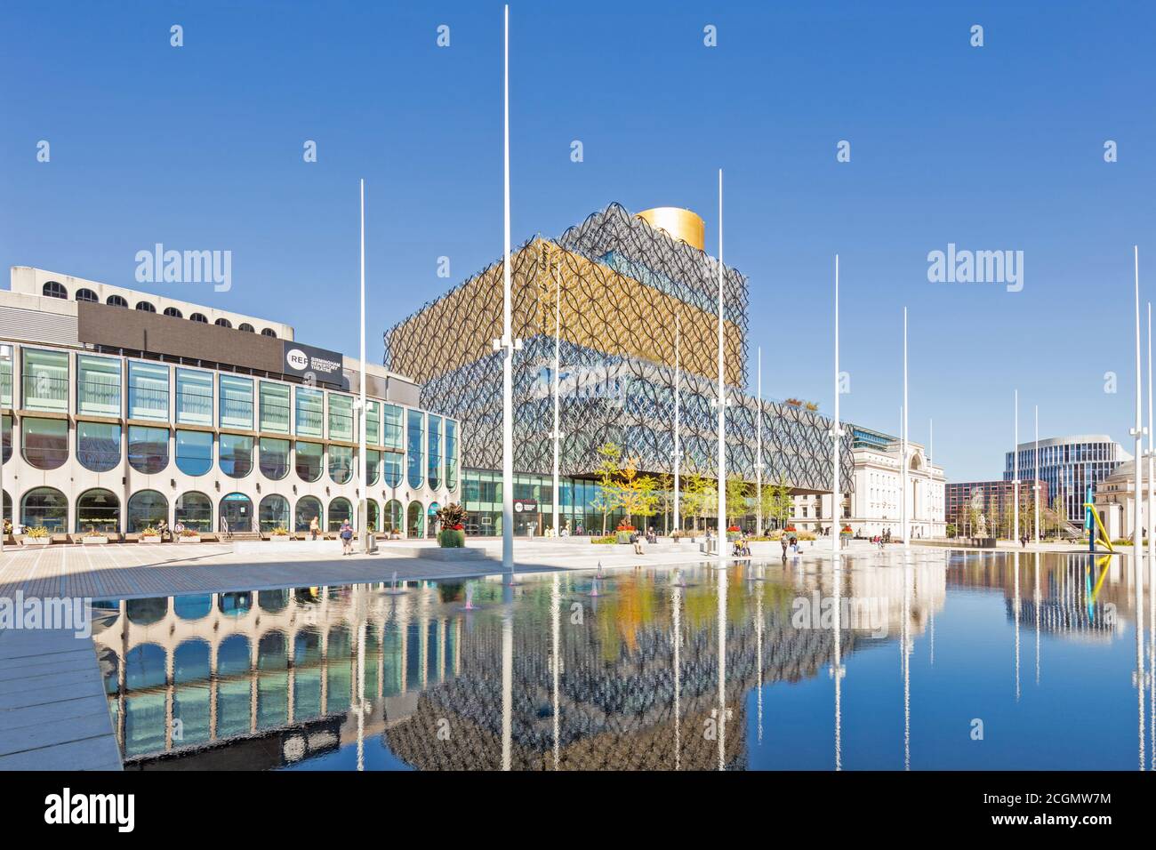Bibliothèque de Birmingham à Centenary Square, Birmingham, Angleterre, Royaume-Uni Banque D'Images