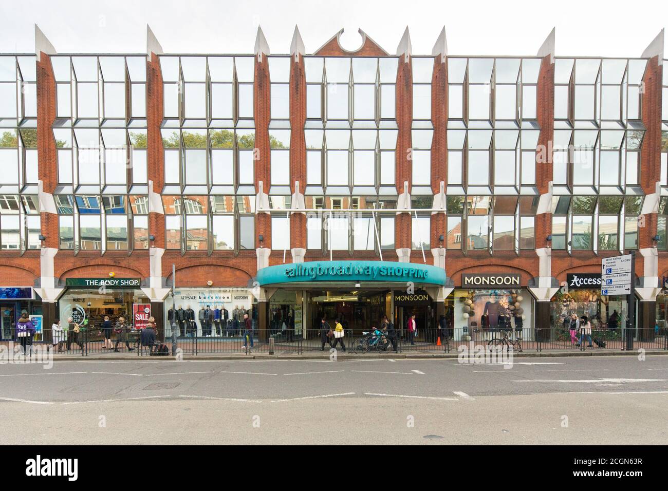 Centre commercial Ealing Broadway Banque D'Images