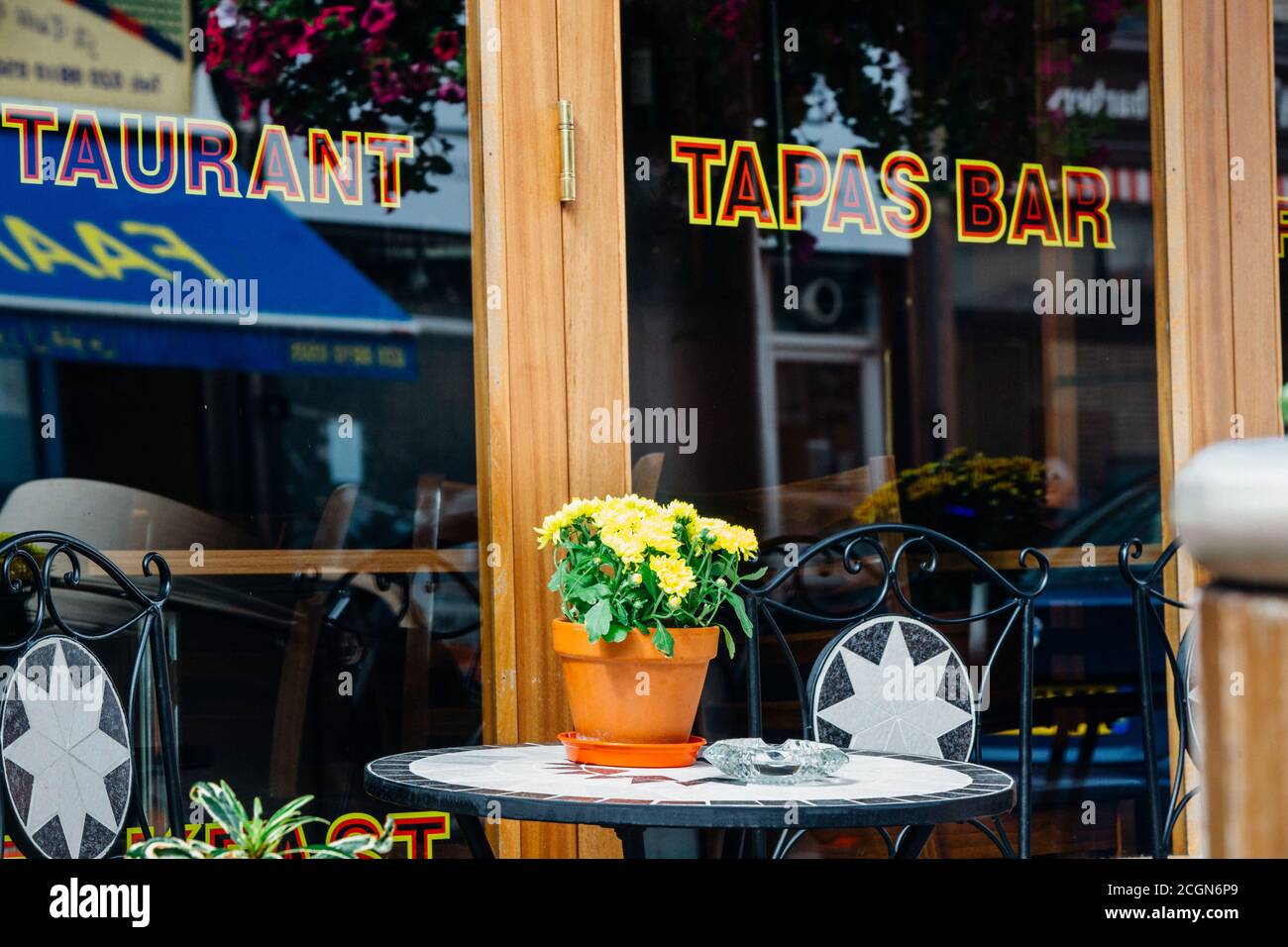 coin salon extérieur Banque D'Images