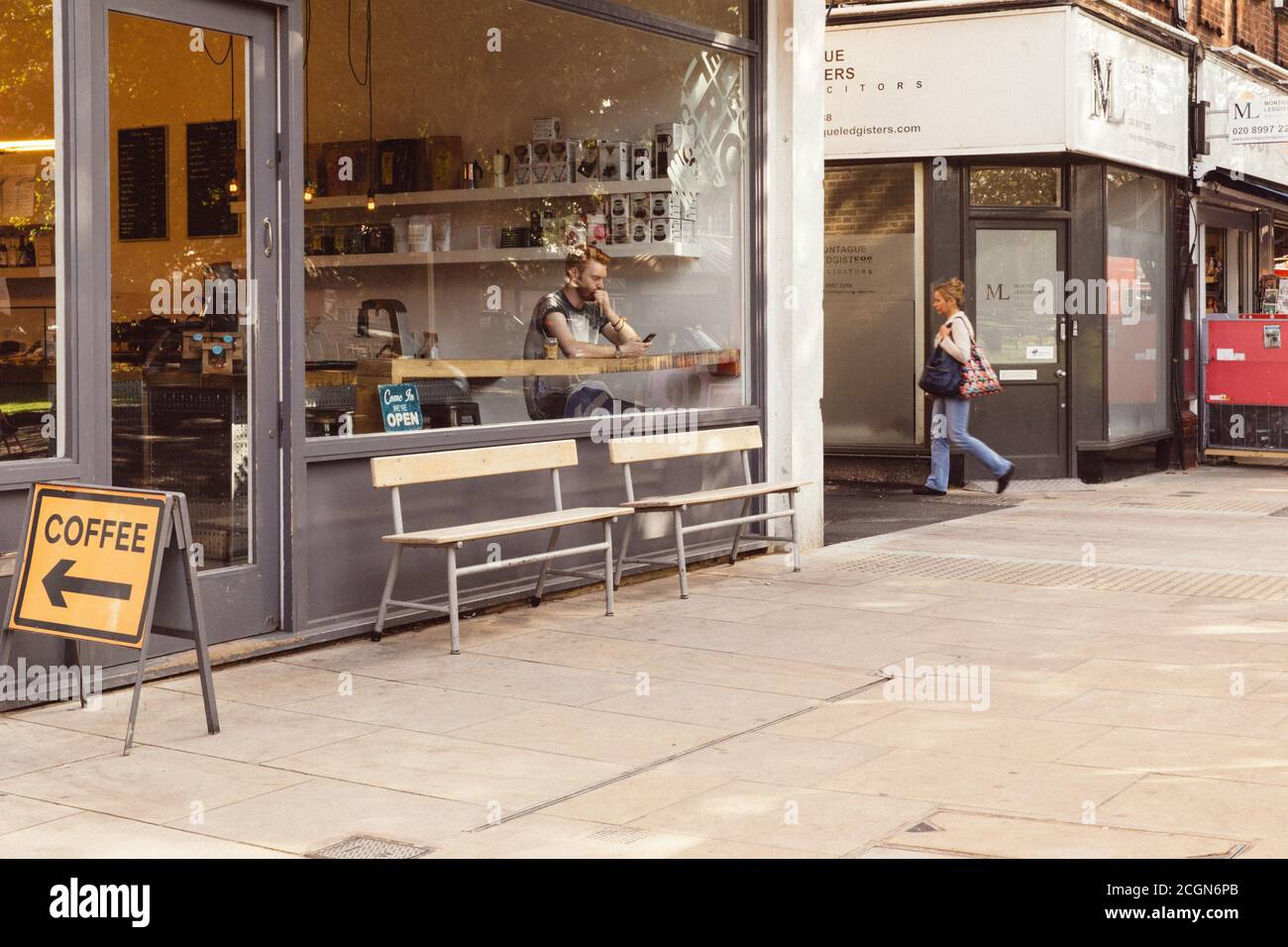 coin salon extérieur Banque D'Images