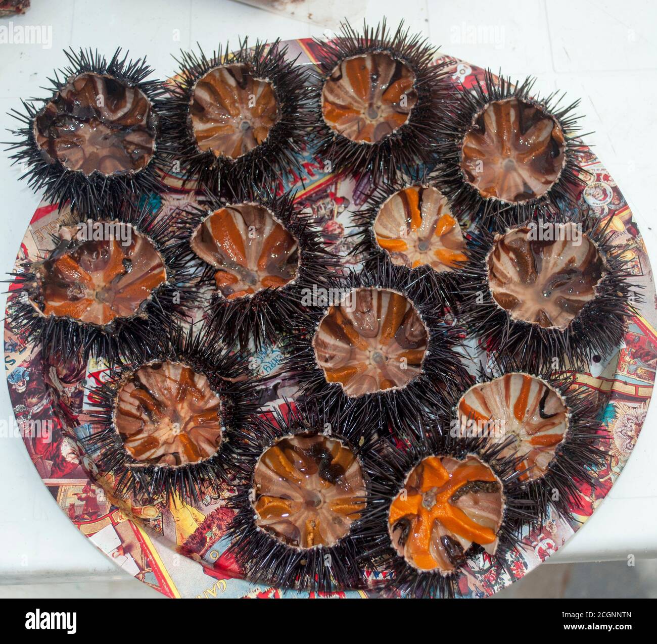 Photos prises de l'île grecque Tinos dans le sud de la mer Égée près de l'île de Mykonos. Ces photos se composent principalement de maisons, de fruits de mer, de navires et d'archéologie Banque D'Images
