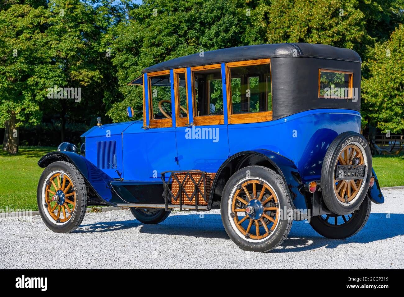 Oldtimer Dort Touring 1922, Autriche Banque D'Images