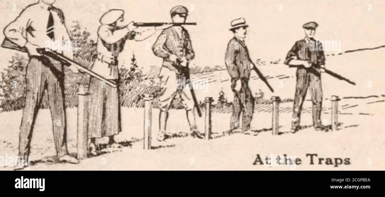 . Magazine des employés de Baltimore et de l'Ohio . POURQUOI NE PAS ESSAYER TRAPSHOOTING ? Donnez ce sport une fois-plus.Theres toujours un accueil aux clubspour les visiteurs. Si les theres pas de club d'armes à feu pratique, vous trouverez le PIÈGE À MAIN DU PONT un substitut prac-tique pour la cible throwingappareil dans les clubs de trapshooting.Trapshooting est un sport de tous les jours dans l'année. Essayez. Amusez-vous encore plus avec yourgun. D'autres le font,—pourquoi pas VOUS?écrire pour les livrets descriptifs,—thevreFREE. POUDRE SPORTIVE DIVISION E. I. du Pont de Nemours & Co. ^ WILMINGTON, DEL.. Banque D'Images
