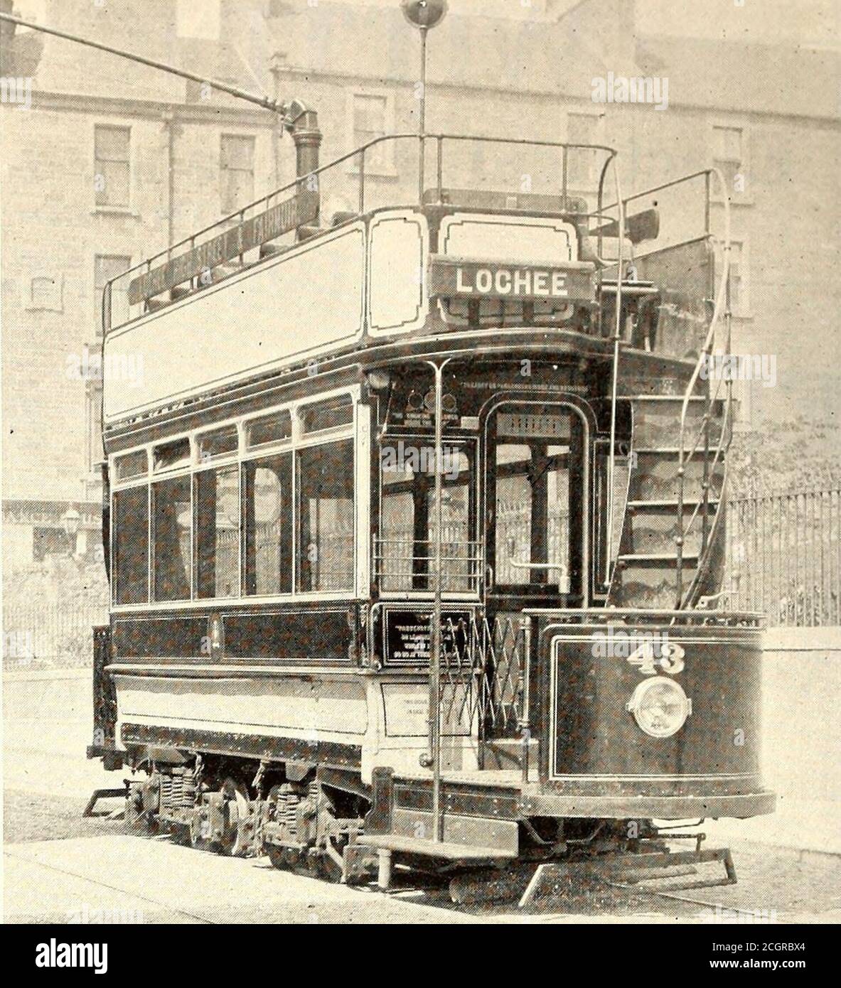 . Journal de chemin de fer de la rue . Des équipements électriques ou des voitures complètes ont été fournis, ou sont sur commande, à plus de villes du 2Q, y compris Bradford (200 voitures), West Ham Tramways (50 voitures), Glasgow (100 voitures), South Lancashire Tramways (50 voitures), Brighton CorporationTramways (10 voitures), Birkenhead Tramways (15 voitures), Halifax (1 voiture), Etc. Au cours des derniers mois de RS plus de 45000 chevaux-puissance de machinerie lourde électrique a été fourni par nous, ou commandé de nous, pour les travaux de puissance, de lumière et de traction. Siège social, 49 Cannon Street, - - - - London, E. C. téléphone, no 5795 BANK Telegrams, WITTING, LONDRES 4 Banque D'Images
