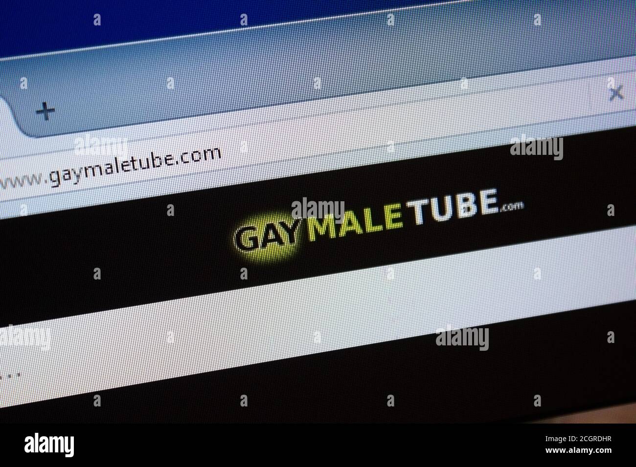 Ryazan, Russie - 09 septembre 2018 : page d'accueil du site Internet de gay  Male tube sur l'affichage de PC, url - GayMaleTube.com Photo Stock - Alamy