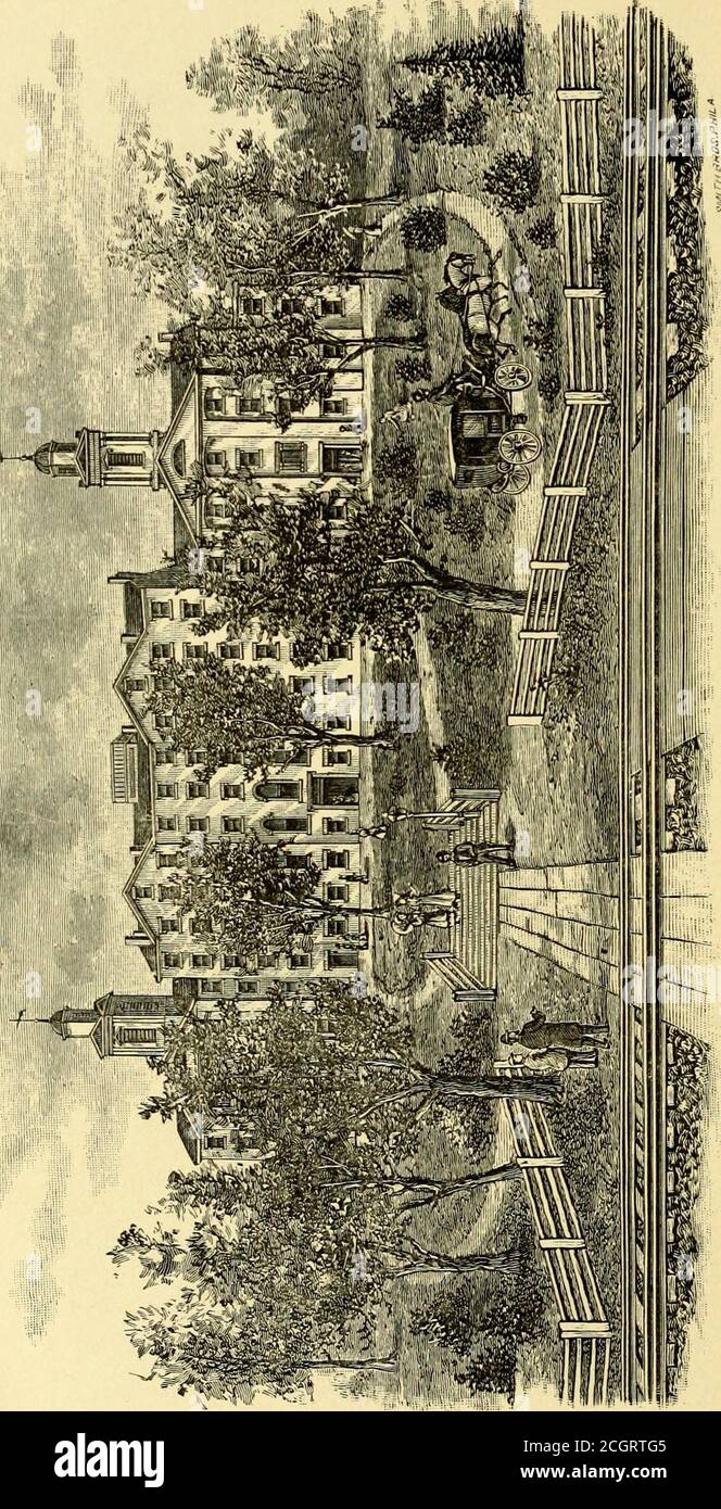 . La revue historique . la vénité de la mort plusieurs inscriptions ont été copiées à partir de tablettes de marbre et de granit, qui sont dignes d'un endroit dans ces pages, et les suivantes sont données: Rév. Wm. S. Hall, D. D. M. D. né à Blockley West Philadelphia, en Pennsylvanie le 27 novembre 1809 décédé à White Deer Valley, comté d'Union, en Pennsylvanie, le 8 juin 1867, âgé de 57 ans, 6 mois et 11 jours. La mort soudaine d'un ministre bien rappelé, alors que dans la ligne de son devoir, est ainsi teriquement mais éloquemment racontée en marbre: Le pasteur John H. Rittenhouse de l'Église à Derry et Washingtonville, DiedWhile passant de Carhisria Banque D'Images