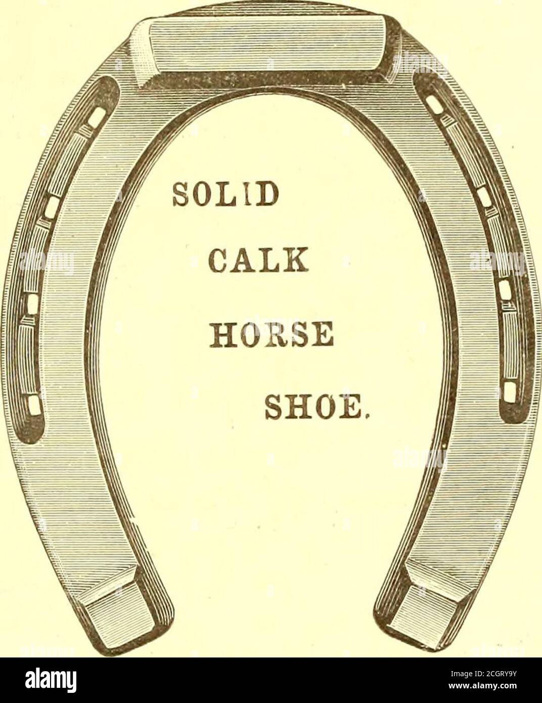 Journal de chemin de fer de la rue . Chaussure à CHEVAL ET MULE solide  forgée. Ces chaussures sont forgées dans la forme sous de lourds marteaux  dr.ip, ce qui condense