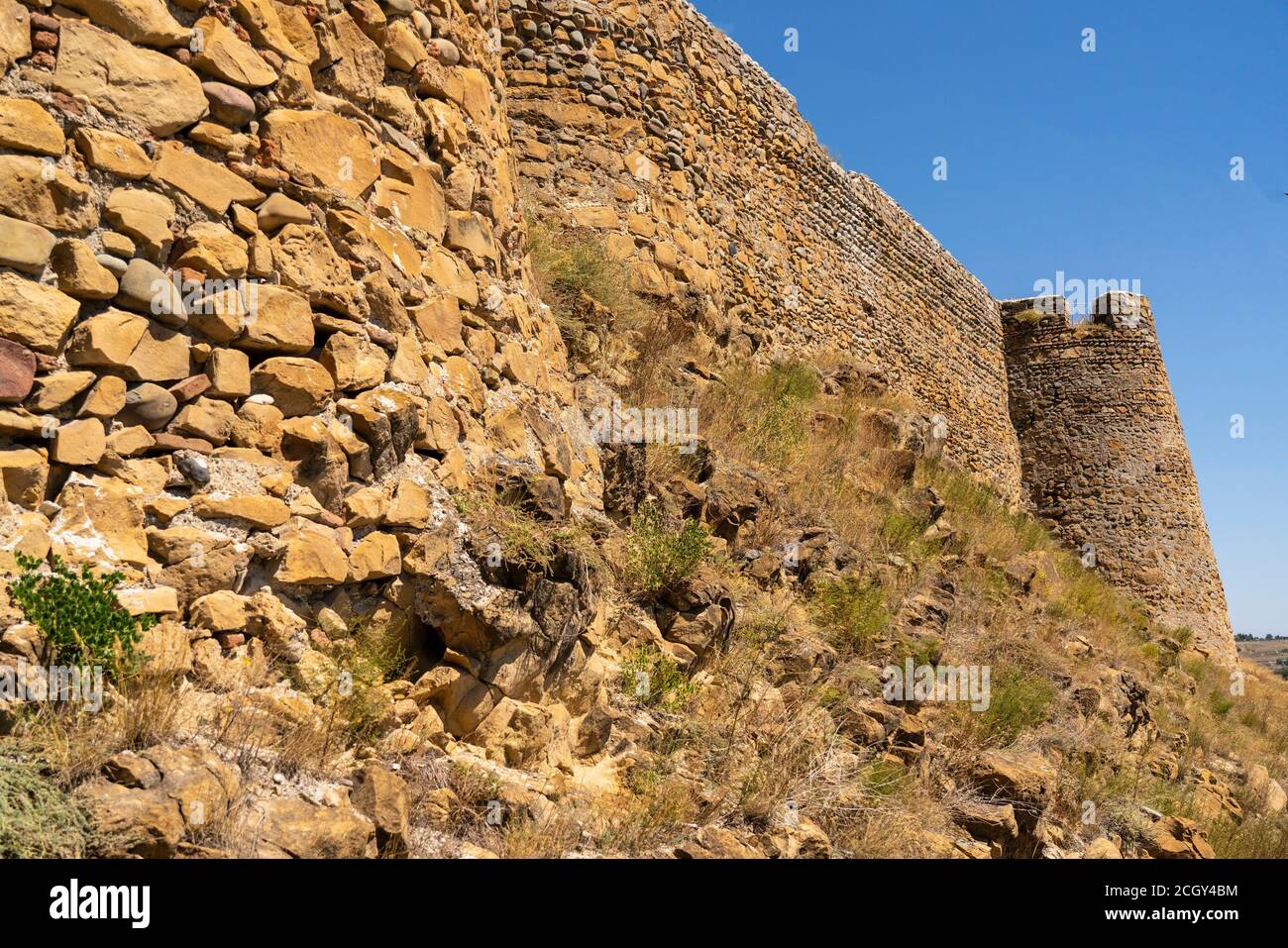 Forteresse médiévale de Goristsikhe dans la ville de Gori. Photo de haute qualité Banque D'Images