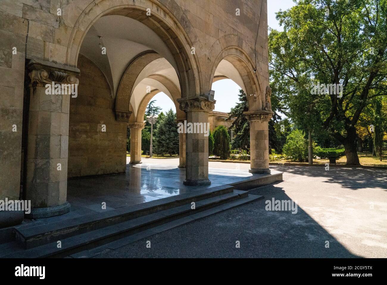 Musée de Joseph Staline dans la ville de Gori. Géorgie. Photo de haute qualité Banque D'Images