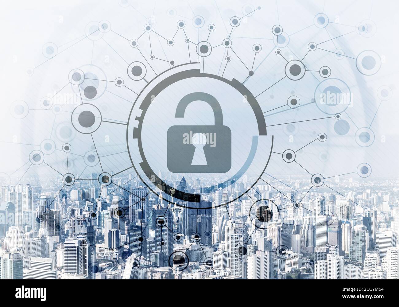 La sécurité informatique et de la technologie de l'information Banque D'Images