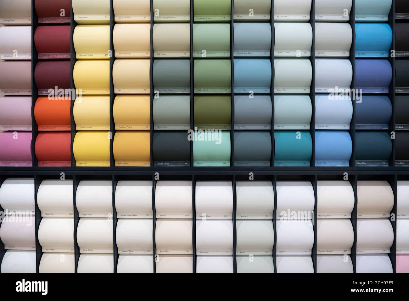 Échantillons de la palette de couleurs des matériaux de finition pour le intérieur Banque D'Images