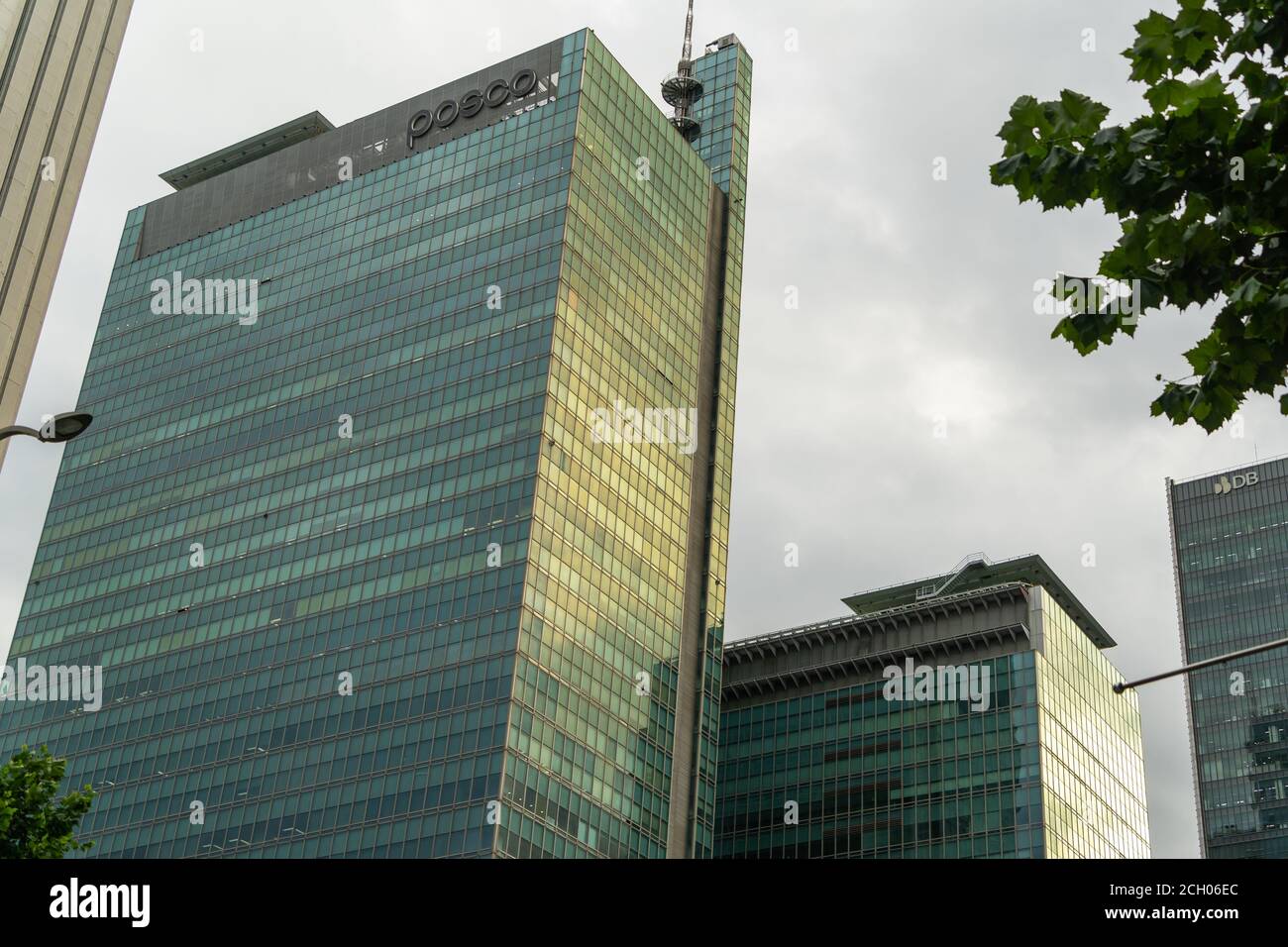 Séoul, Corée - 31 août 2020 : Centre POSCO, Daechi-dong Banque D'Images