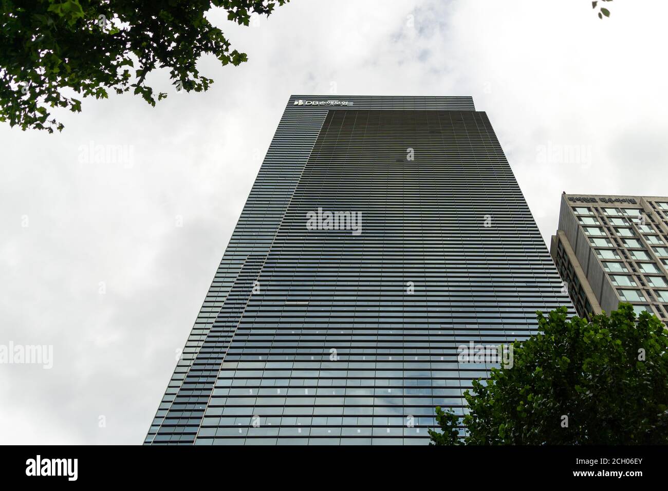 Séoul, Corée - 31 août 2020 : DB Financial Center, Daechi-dong Banque D'Images