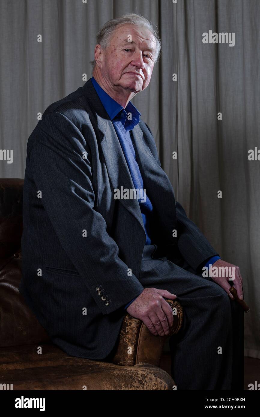 Sir Terence Conran (1931-2020), photographié au restaurant Boundary, Shoreditch, est de Londres, Angleterre, Royaume-Uni Banque D'Images