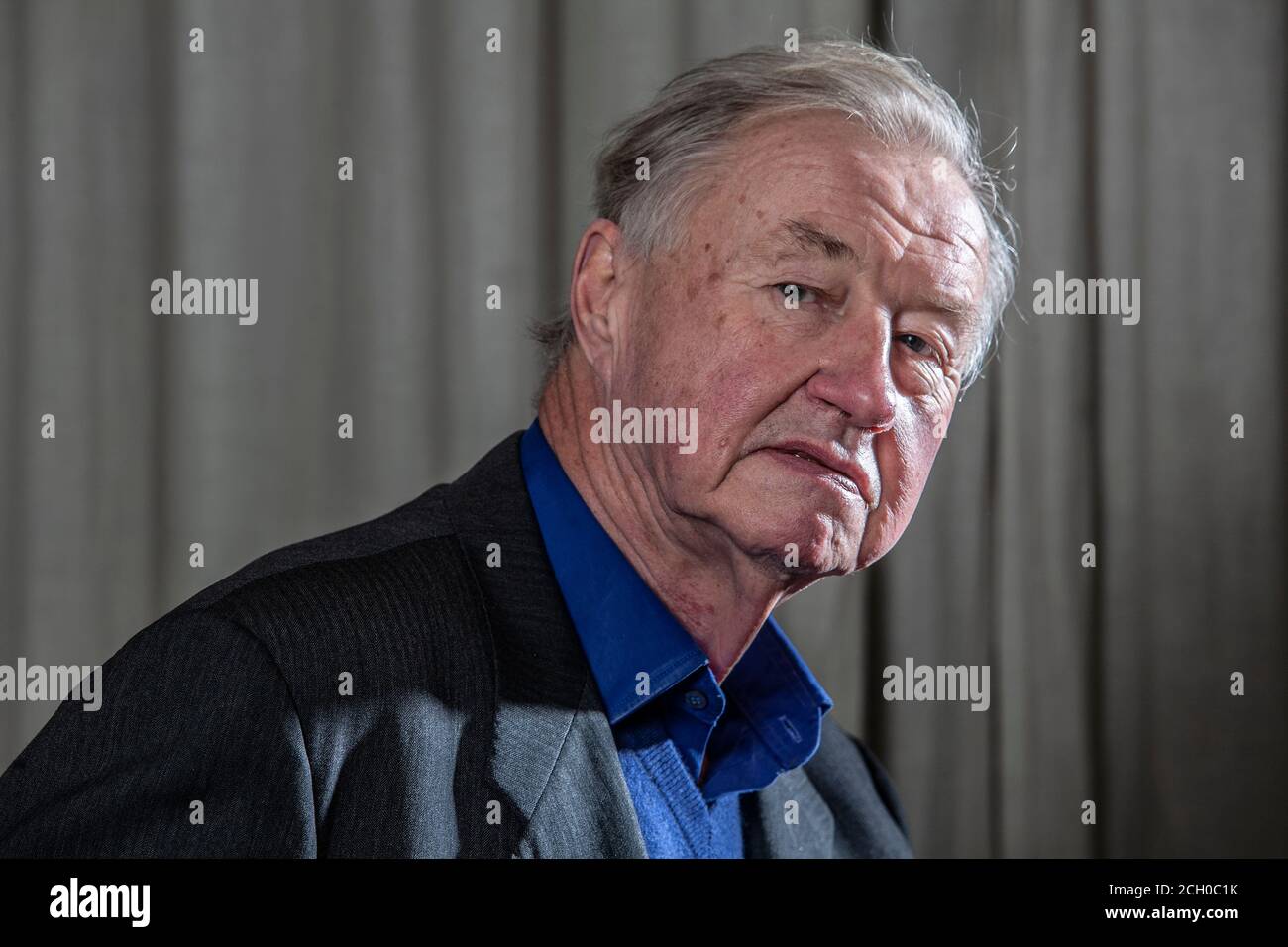 Sir Terence Conran (1931-2020), photographié au restaurant Boundary, Shoreditch, est de Londres, Angleterre, Royaume-Uni Banque D'Images