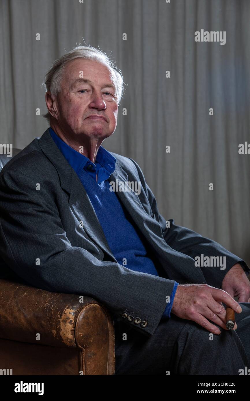 Sir Terence Conran (1931-2020), photographié au restaurant Boundary, Shoreditch, est de Londres, Angleterre, Royaume-Uni Banque D'Images