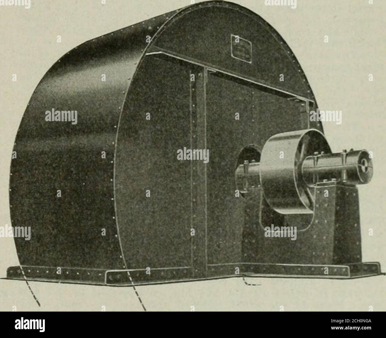 Revue de chemin de fer électrique . Tirage mécanique—appareil de tirage  forcé pour chaudières à batterie de Three. Dans le système de tirage induit  le ventilateur prend la place de l'achimney