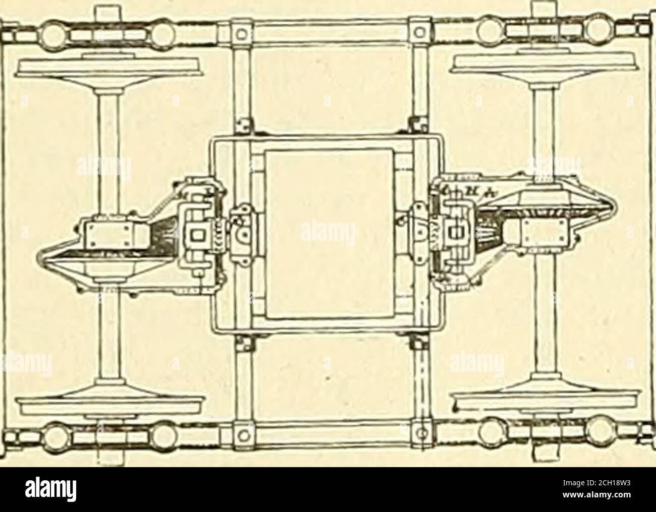 . Electric Railway gazette . préparer un catalogue illustré de ces marchandises. Baltimore, Md.—la ligne Fremont Avenue de la Baltimore traction Company a été ouverte au trafficon The SSth inst. 20, RUE RAILWAY GAZETTE. 14 juillet 1894. DOSSIER DES BREVETS DE CHEMIN DE FER DE RUE. TT. S. brevets délivrés le 3 juillet 1894. 522,189. Électrique - chemin de fer - Ta- camion: Francis O. Blackwell. Lynn. Masse... Cédant r., UieThomson-Houston Klecrric Corupauy. Of (Jonneociciii;.déposé le 1er mai, JS91. La combinaison avec n chemin de fer d'un moteur électrique en appui flexible et un accouplement flexible reliant ledit sbaft wiih Banque D'Images