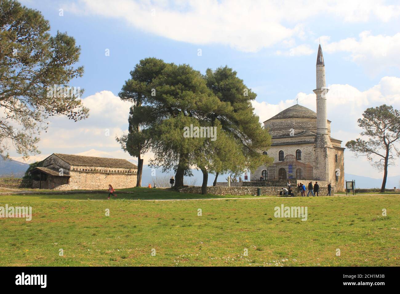 Mosquée Fethiye dans la vieille citadelle de la ville d'Ioannina , Ipirus , Grèce Banque D'Images