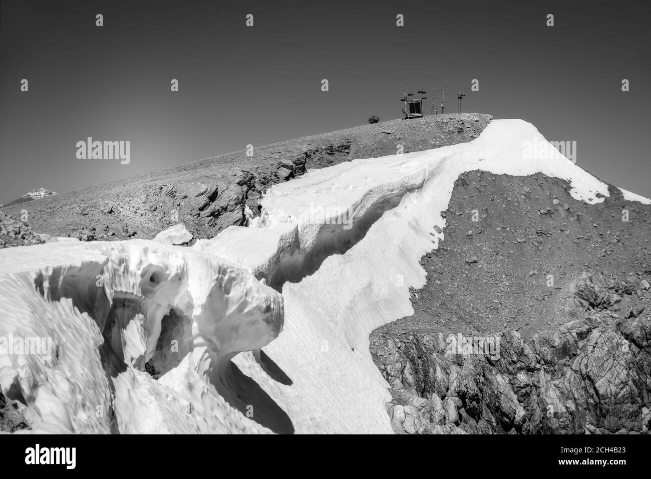 Chutes d'eau des Glaciers, parc national Banff, Alberta, Canada. Banque D'Images