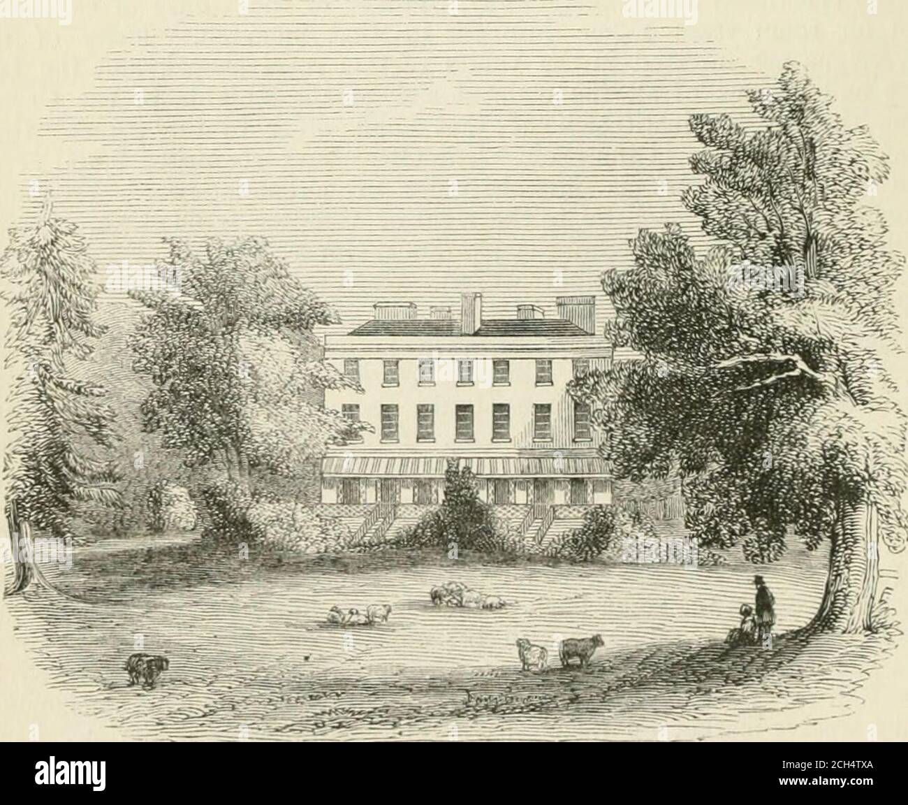 . Le livre de chemin de fer de l'Angleterre: Historique, topographique et pittoresque; descriptif des villes, des villes, des sièges de pays, et d'autres sujets d'intérêt local. Avec un bref croquis des lignes en Écosse et au pays de Galles . année de QueenElizabeth. La principale prostitution charitable est un hos]ntal appelé JesusHospital, fondé en 1(327 par William Goddard, Esq., pour quarante personnes pauvres(dont six doivent être libres de la compagnie Eislamiongers, sous whod'égoveruorslip il est placé), qui, en plus de leur lieu de résidence, ont accordé huit shillings par mois. Au-dessus de la porte de l'ahushouse se trouve un statueo Banque D'Images