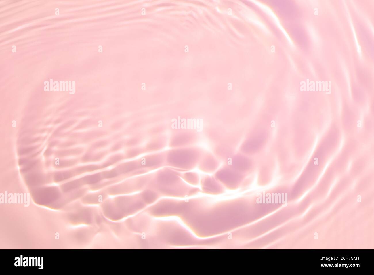 rose transparent eau transparente texture de surface été fond Banque D'Images