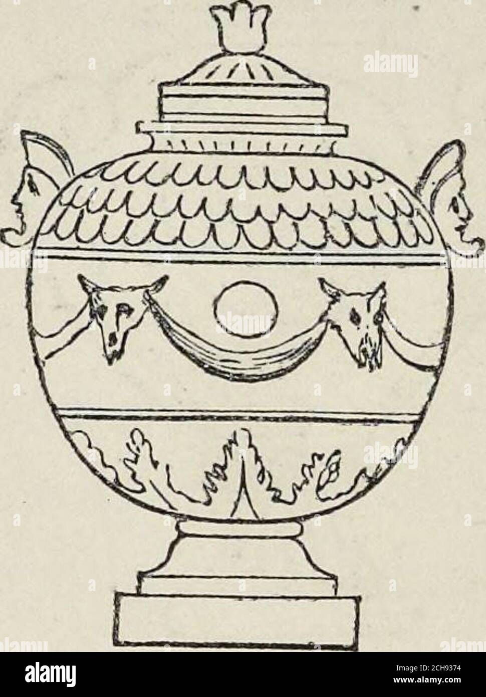 . Sur la couleur, et sur la nécessité d'une diffusion générale du goût dans toutes les classes : avec des remarques sur la mise en place de jardins géométriques habillés, des exemples de bon et de mauvais goût, illustré par des coupes de bois et des plaques de couleur en contraste . mauvaise application, ils deviennent doublement offensifs quand ils cari-cature ce qu'ils prétendent imiter. Les difformités arbitraires se déplacent souvent avec des caprices appropriés; et donc quelques (31.) Banque D'Images