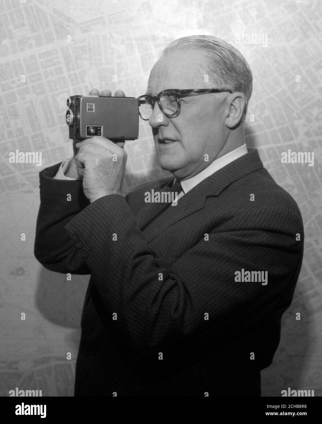 Présentation de la retraite du juge en chef McNae, rédacteur en chef des services spéciaux. Banque D'Images