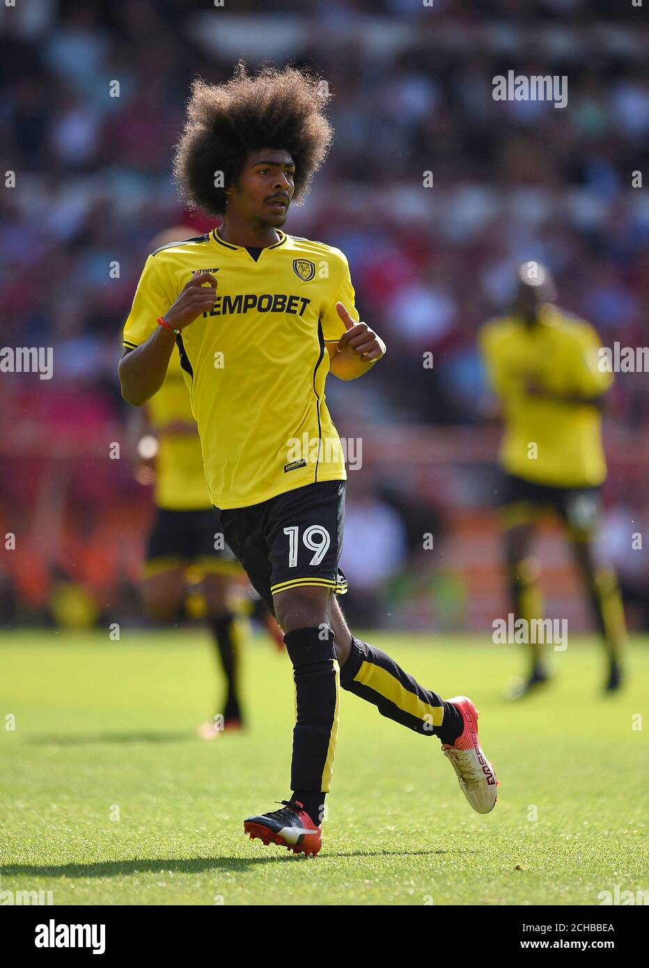 Hamza Choudhury de Burton Albion Banque D'Images