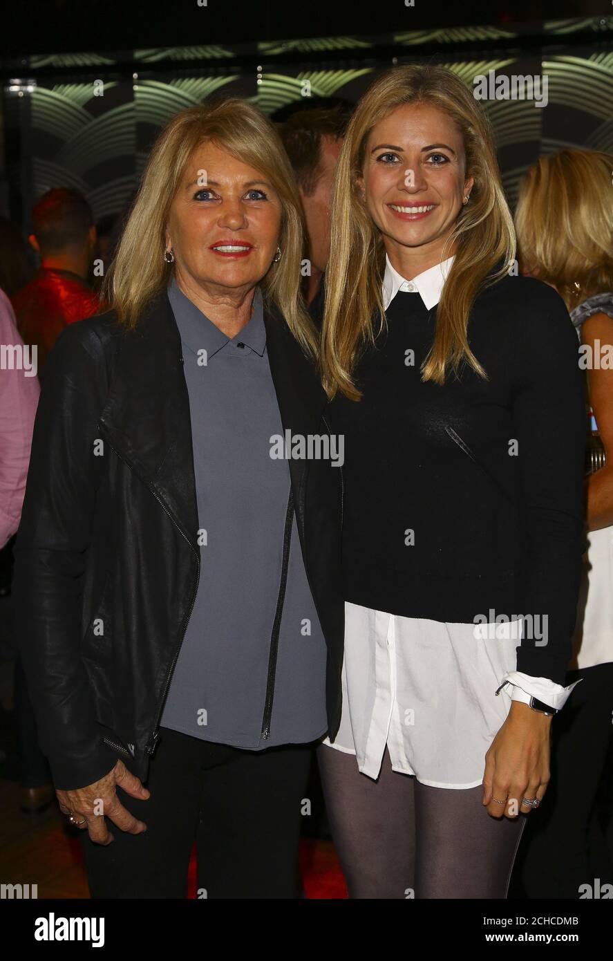 Richard branson and joan templeman Banque de photographies et d’images