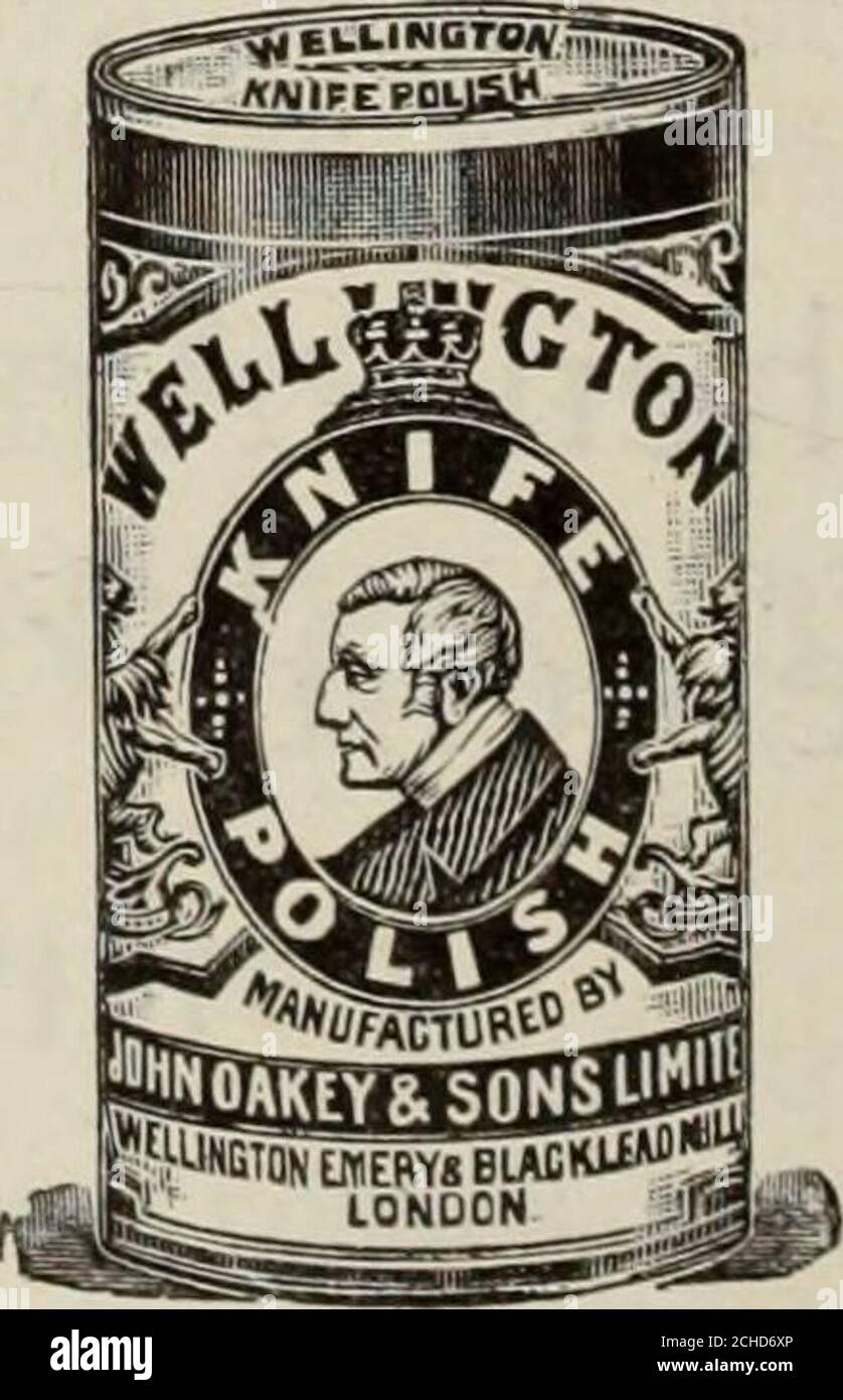 . Épicier canadien janvier-juin 1921 . OAKEYS WELLINGTONKNIFE POLISH l'original et la seule préparation fiable pour le nettoyage et le polissage de Cut-lery, etc. John Oakey & Sons, Ltd. Fabricants de Emery, Black Lead, Emery Glass and Flint chiffons et papiers, etc. Wellington Mills, Londres, S.E.I, ing. Agents : F. Mantey, 147, avenue Bannatyne est, Winnipeg Sankey et Mason. 839, rue Beatty Vancouver 18, 1921 ÉPICERIE CANADIENNE 15 Banque D'Images