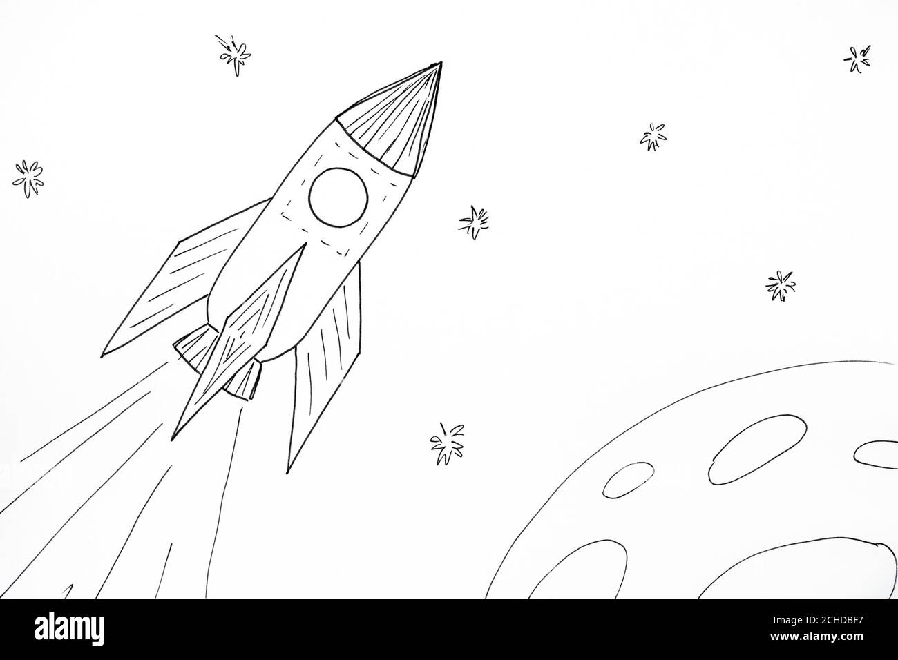 Fusee Dans L Espace Noir Et Blanc Dessin A La Main Realise A L Aide D Un Stylo Noir Photo Stock Alamy Fusee Dans L Espace Noir Et Blanc Dessin A La Main Realise A L Aide D Un Stylo Noir Photo Stock Alamy