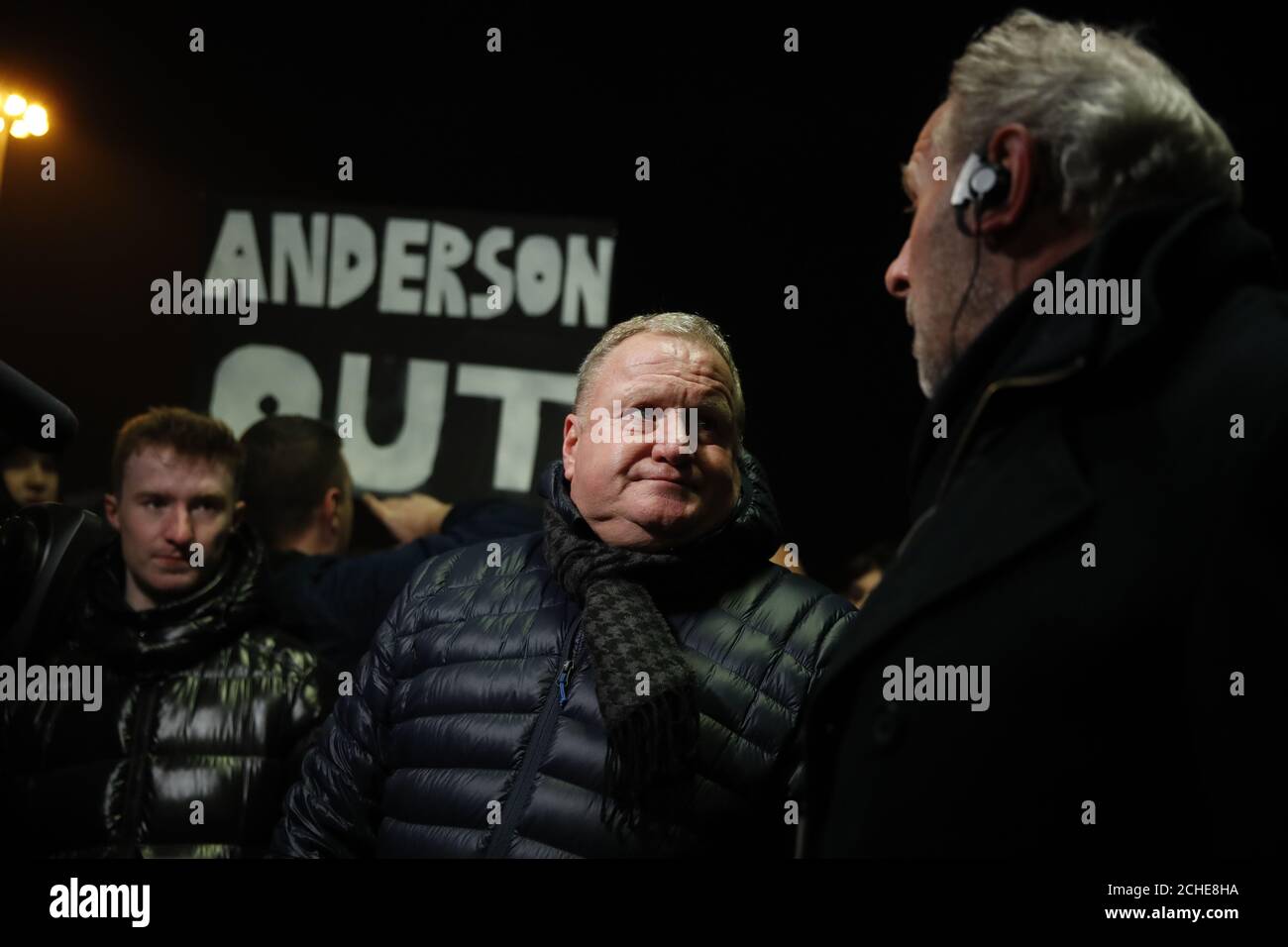 Ancien joueur des Bolton Wanderers John McGinlay pendant le ciel parier match de championnat à l'Université de Bolton Stadium. Banque D'Images