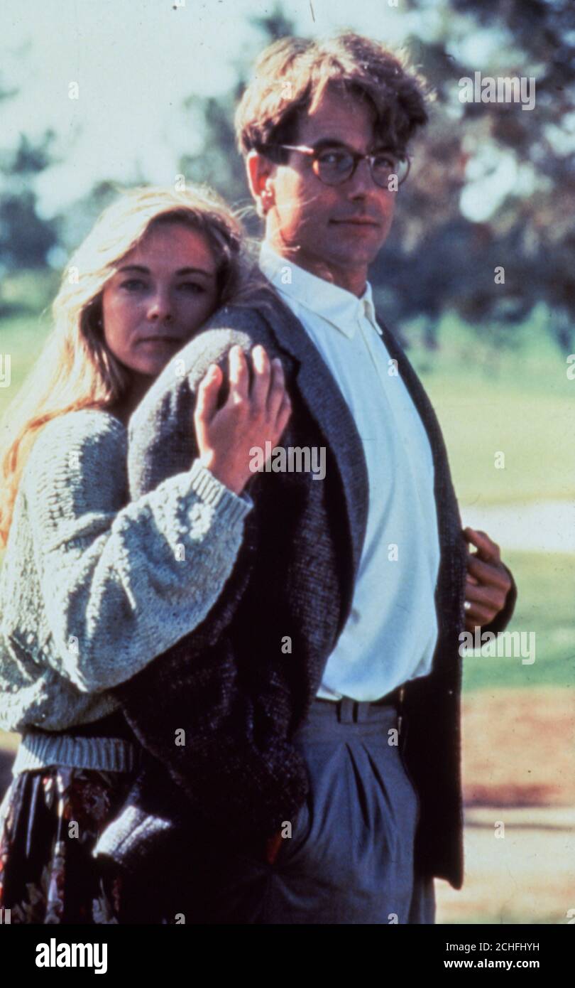 theresa russell, mark harmon, ciel froid, 1991 Banque D'Images