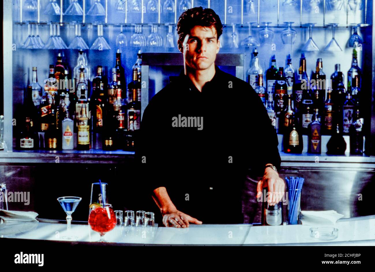 croisière tom, cocktail, 1988 Banque D'Images