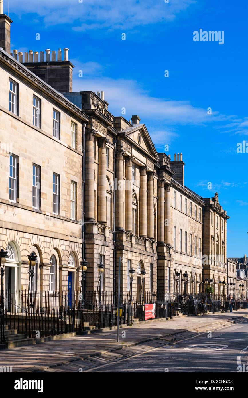 Résidence officielle de Bute House du premier ministre Nicola Sturgeon Charlotte Square Édimbourg Écosse Royaume-Uni Banque D'Images