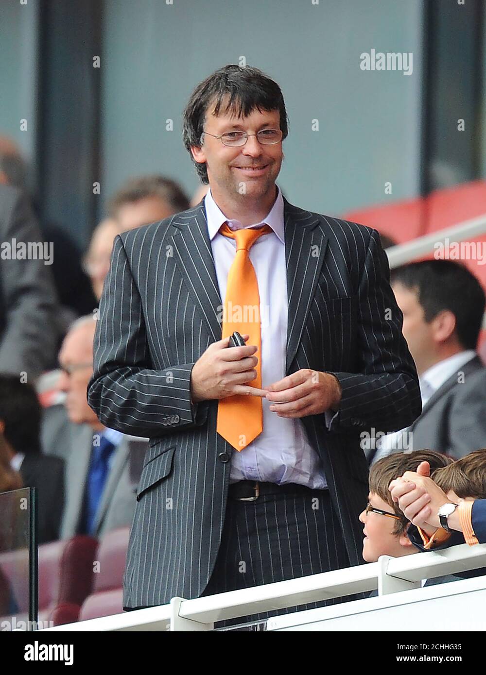 Karl Oyston, Blackpool FC ex-président Arsenal c. Blackpool, Premier League. 21 août 2010. CRÉDIT PHOTO : MARK PAIN / ALAMY Banque D'Images