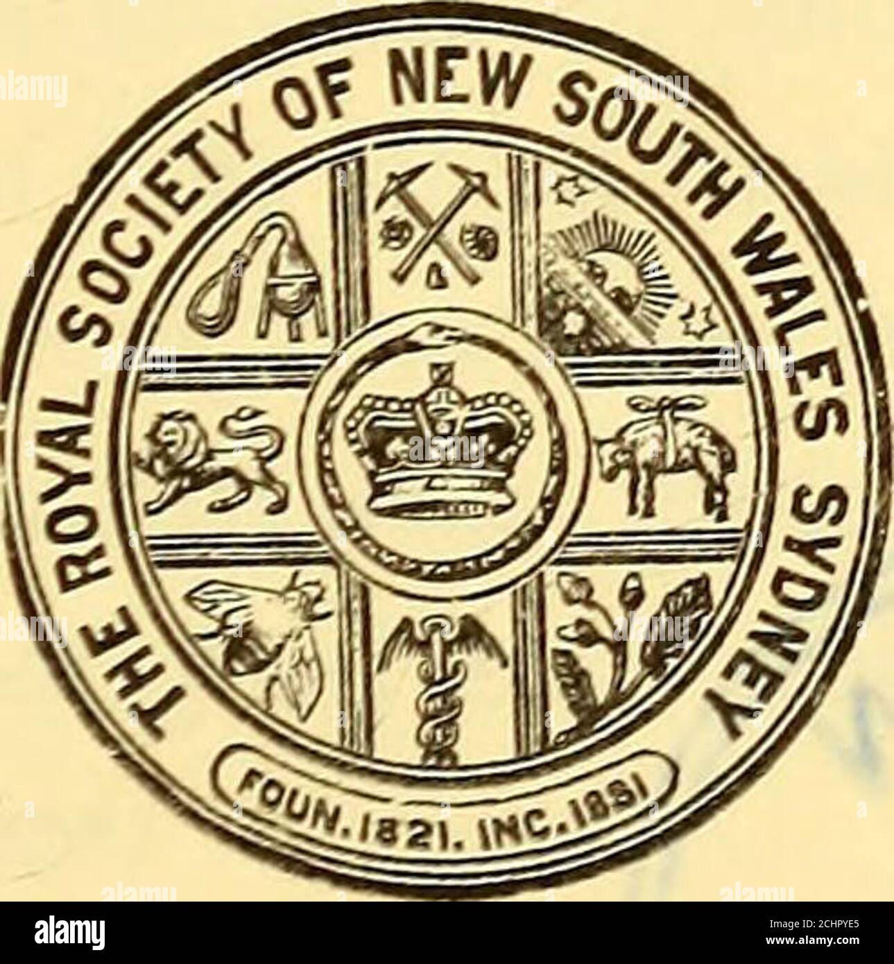 . Journal et actes de la Société royale de Nouvelle-Galles du Sud . ZZZS^A- PUBLIÉ PAR LA SOCIÉTÉ, 5 ELIZABETH STEEET NORD, SYDNEY. AGENTS DE LONDRES : GEORGE ROBERTSON & Co., PROPRIÉTAIRE LIMITÉ, 17 Warwick Square, Paternoster Row, Londres, E.C. 1912 août 3 01961 UbrpM AVIS, la Société royale de Nouvelle-Galles du Sud est née en 1821 de la Société philosophique d'Australasie; Après un intervalle d'inactivité, il a été réinsufflé en 1850, sous le nom de la Société philosophique australienne, par laquelle il a été nommé jusqu'en 1856, quand le nom a été changé à la PhilosophicalSociety of New South Banque D'Images