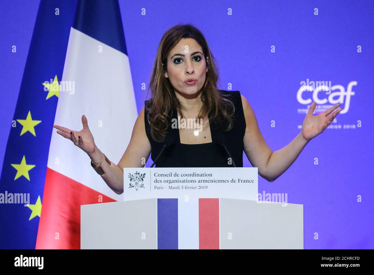 Léa salamé Banque de photographies et d’images à haute résolution Alamy