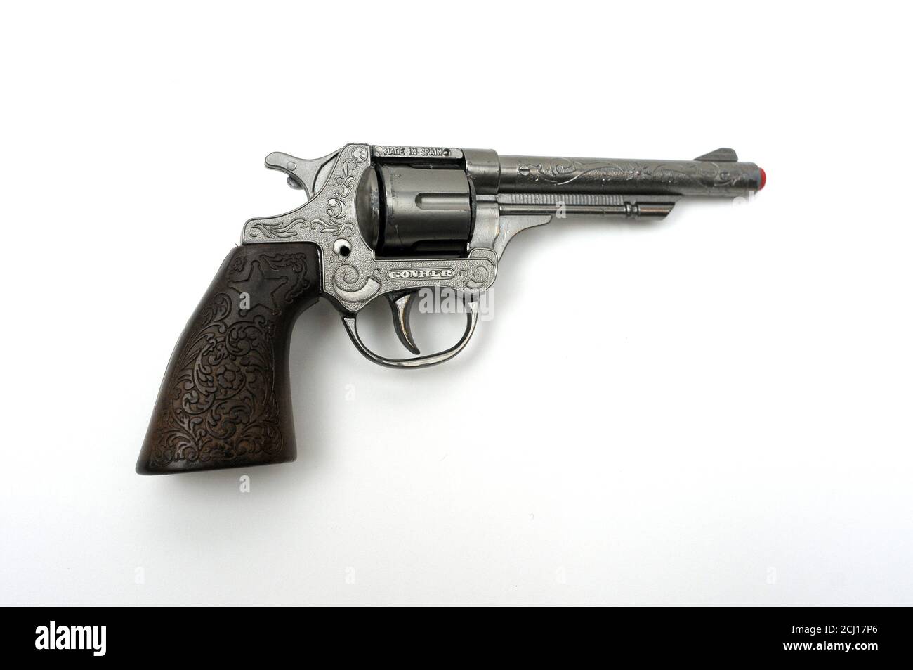 pistolet à jouets vintage Banque D'Images