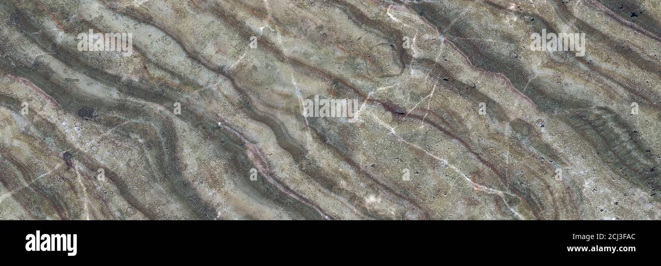 Fond de marbre vert, carreaux de marbre naturel pour mur et sol en céramique, céramique de granit brillant italienne de première qualité Emperador Banque D'Images