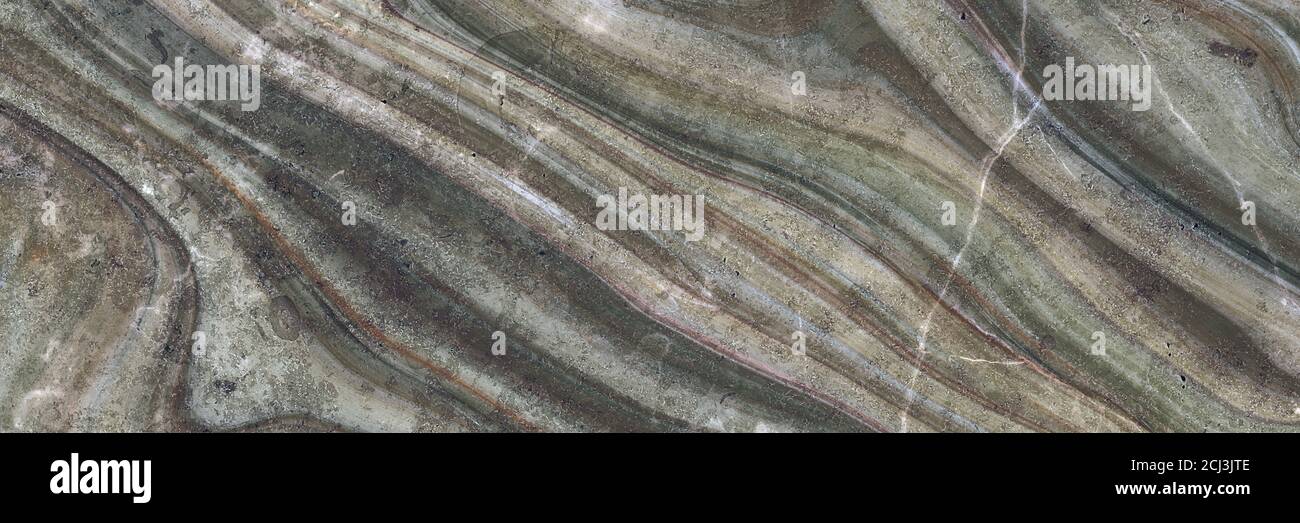 Fond de marbre vert, carreaux de marbre naturel pour mur et sol en céramique, céramique de granit brillant italienne de première qualité Emperador Banque D'Images