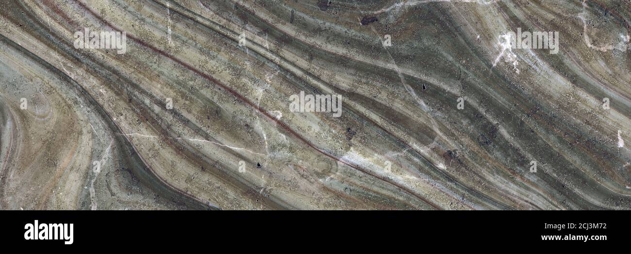 Fond de marbre vert, carreaux de marbre naturel pour mur et sol en céramique, céramique de granit brillant italienne de première qualité Emperador Banque D'Images