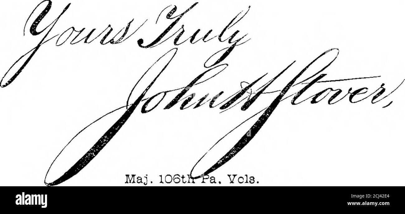 . Histoire du cent Sixième Régiment, Pennsylvania Volunteers, 2e Brigade, 2d Division, 2d corps, 1861-1865 [ressource électronique] . 106t?RTA. Ycls.Colonel 184th Begt Pa  LW AT  . vol. 1862.] LES SEPT JOURS DE COMBAT. 61 il a été désigné par le général Sedgwick comme Burns Fight; alors que le concours était à sa hauteur, le général Burns a été blessé au visage avec un mini-ballon, mais est resté avec sa brigade, bandagedits visage avec son mouchoir, sa barbe et ses vêtements ont caillé de sang; il encourageait toujours ses officiers et ses hommes et les félicitait de leur galanterie, et pleurait la nécessité de la leavine Banque D'Images