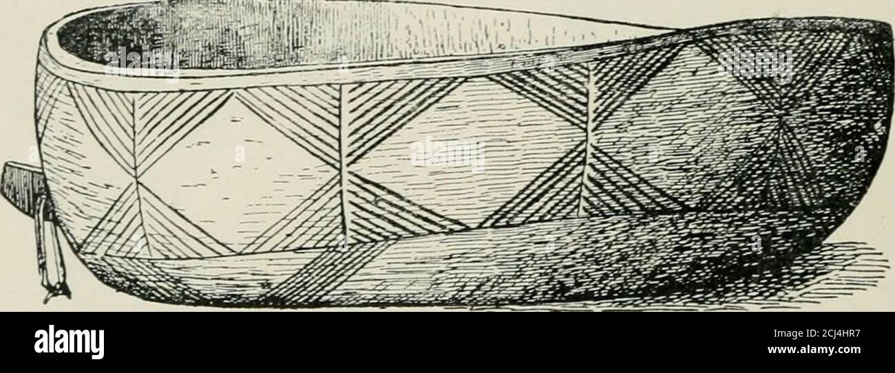 . Le Victoria Nyanza; la terre, les races et leurs coutumes, avec des spécimens de certains des dialectes . Figure 356.—plat. (Un cinquième de la taille naturelle, III E., 5751.). Figure 357.—plat. (Un sixième de taille naturelle, III E., 5753-) utiliser des bols en bois plus petits ou plus grands, avec ou sans jouthandle, rayés dans des endroits avec des motifs triangulaires simples(Figs. 353-357). Figure 358 représente un grand ballon d'eau avec un bouchon en bois, fait d'un gourd.Fig. 359 représente un plus petit bateau à boire, également madefrom a gourd, et fabriqué à Ngoroine. Beurre US A HI AXD DES TRIBUS DE LA MASSE ai 205 et de la graisse, utilisé pour ramollir t Banque D'Images