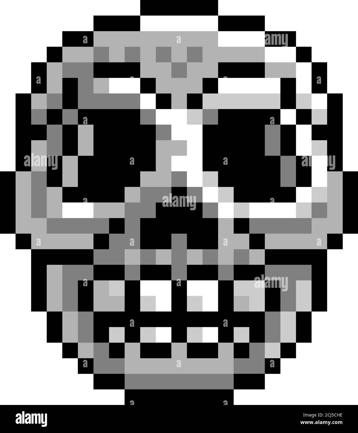 Pixel Art Tete De Mort Facile Pixel Art Tete De Mort Facile | AUTOMASITES