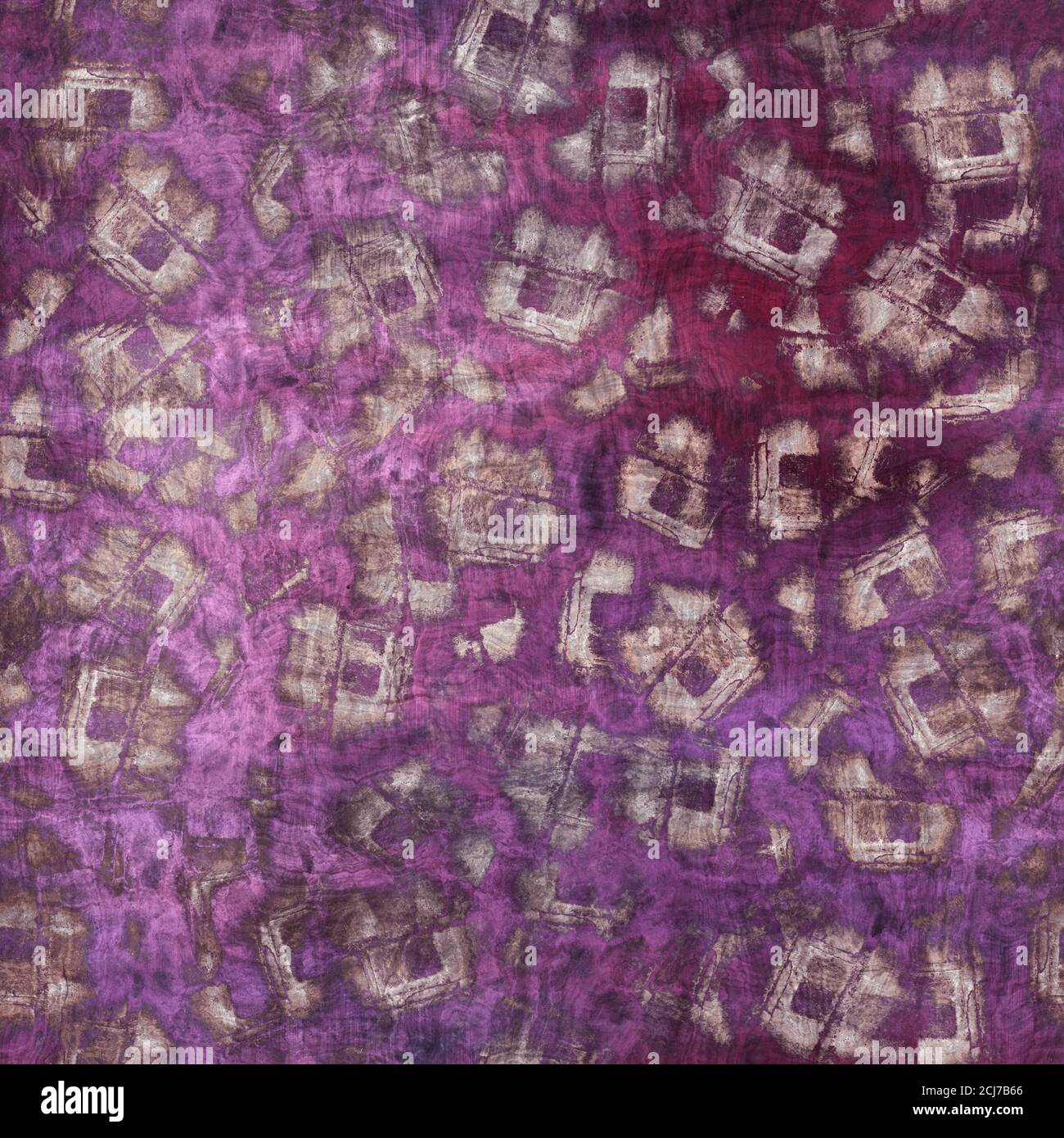 Texture sans couture de motif abstrait en tyrian violet Banque D'Images